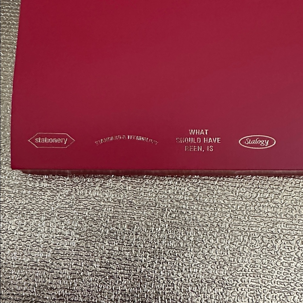 STALOGY graph Red Notebook 365 - Picture 3 of 4